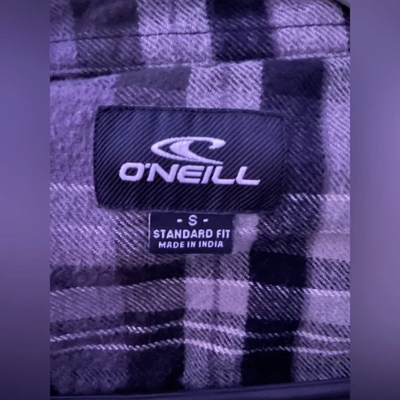 Oniel Black and Gray Flannel - Picture 3 of 3